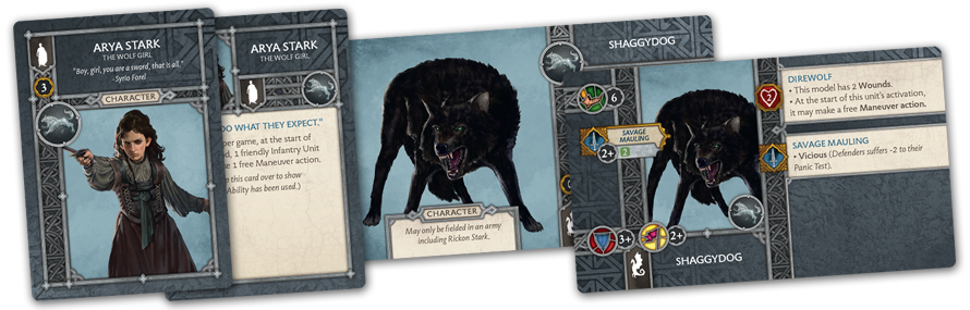 A Song of Ice and Fire : Tabletop Miniatures Game - Stark Heroes #2